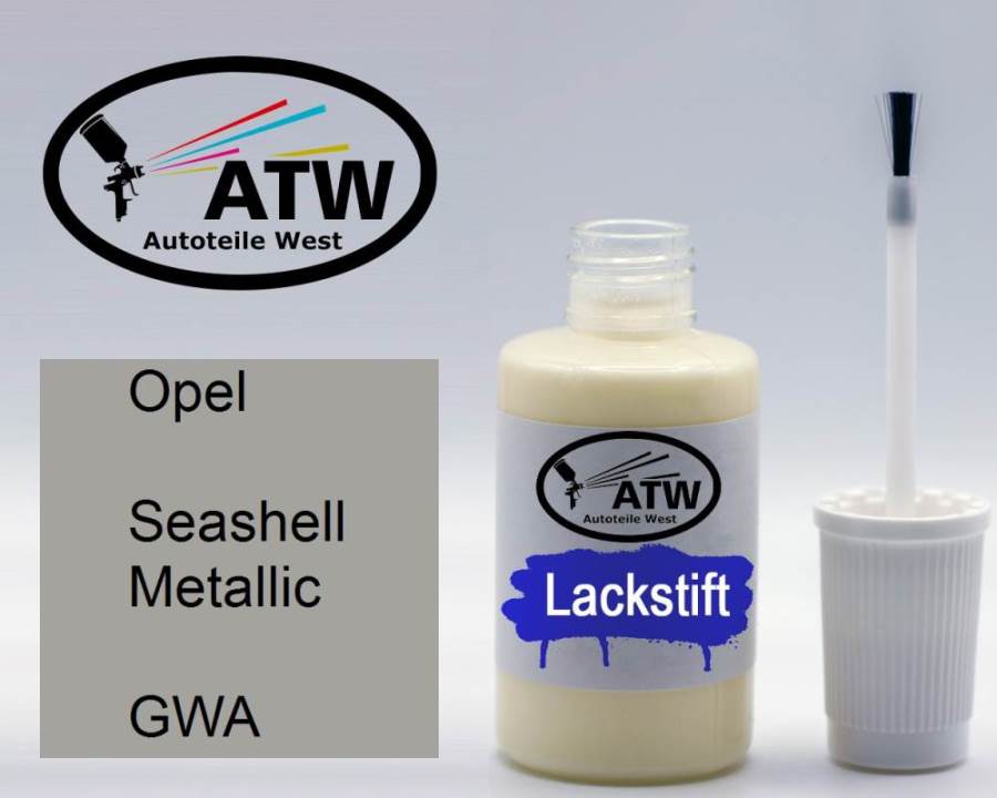 Opel, Seashell Metallic, GWA: 20ml Lackstift, von ATW Autoteile West.